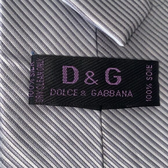 Dolce & Gabbana 100% Silk Neck Tie - Picture 3 of 7